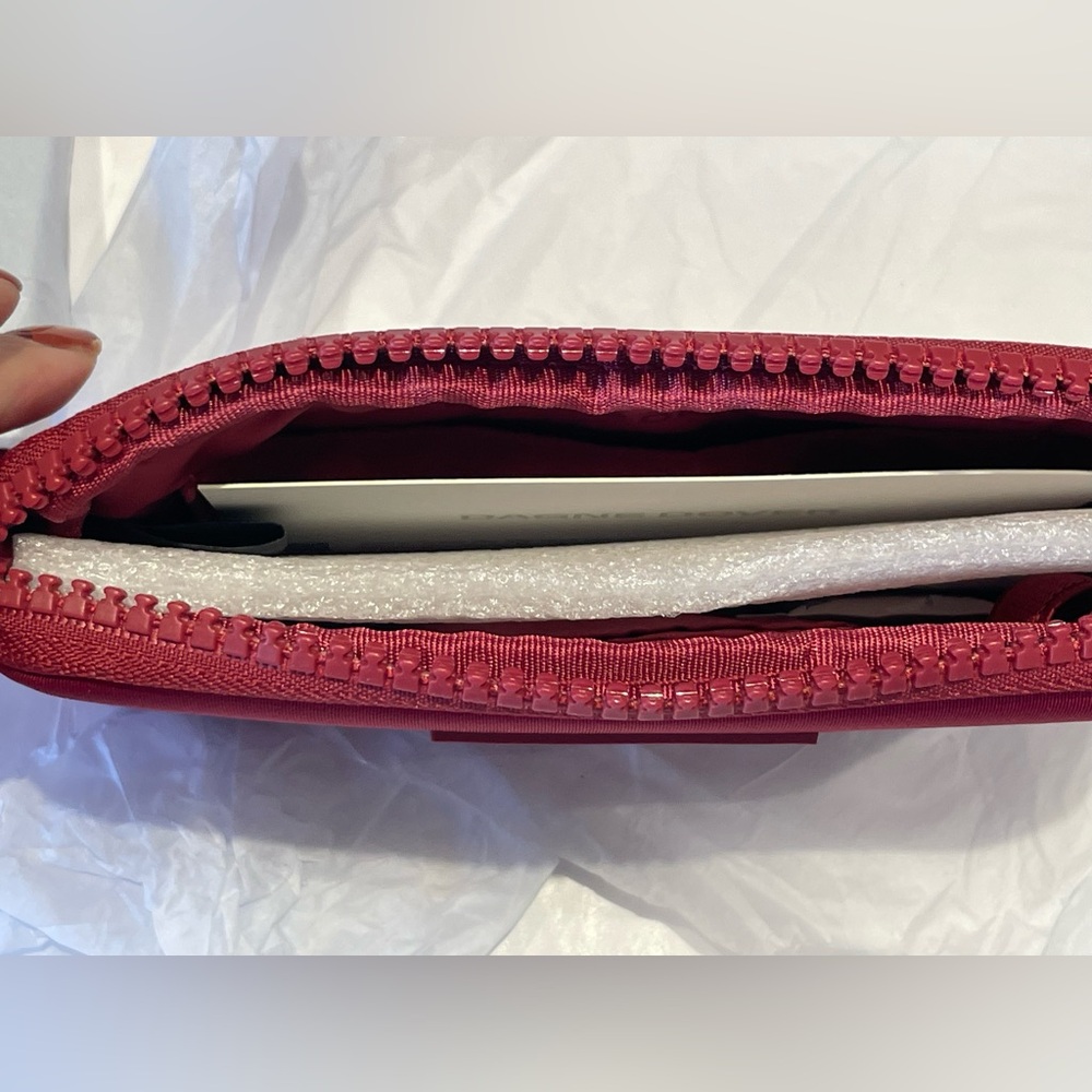 Sephora x Dagne Dover Mara Phone Sling Burgundy Maroon Wine NWT - Picture 10 of 14